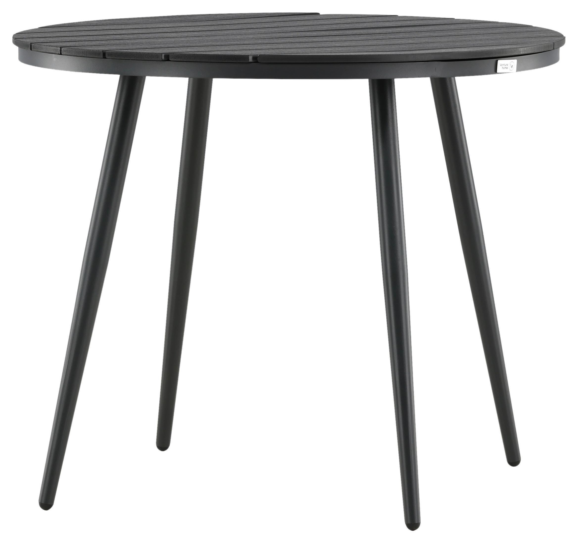 Wohnli Möbelsuche - Gartentisch Break ca. 90x90 cm Schwarz