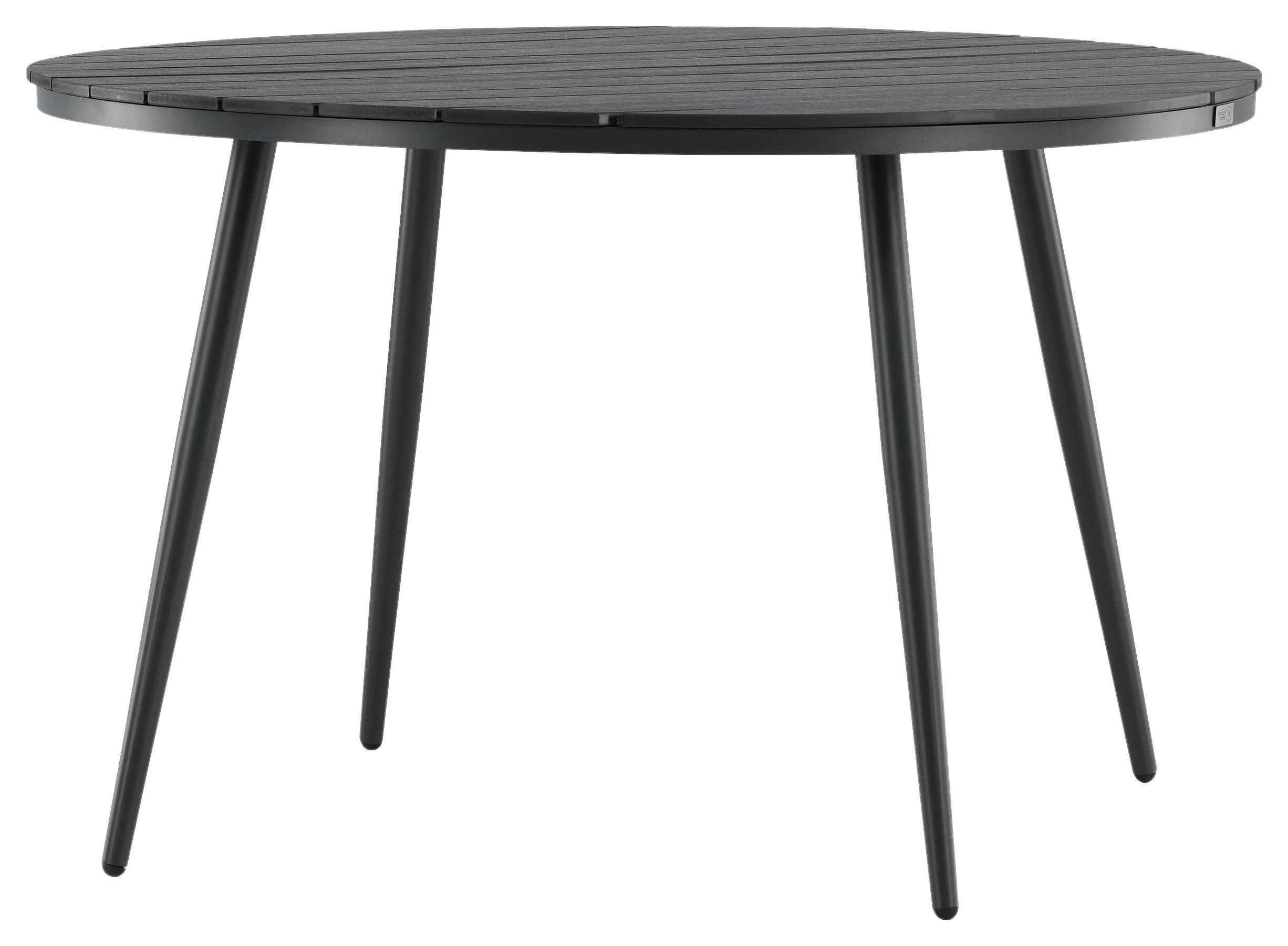 Wohnli Möbelsuche - Gartentisch Break ca. 120x74 cm Schwarz