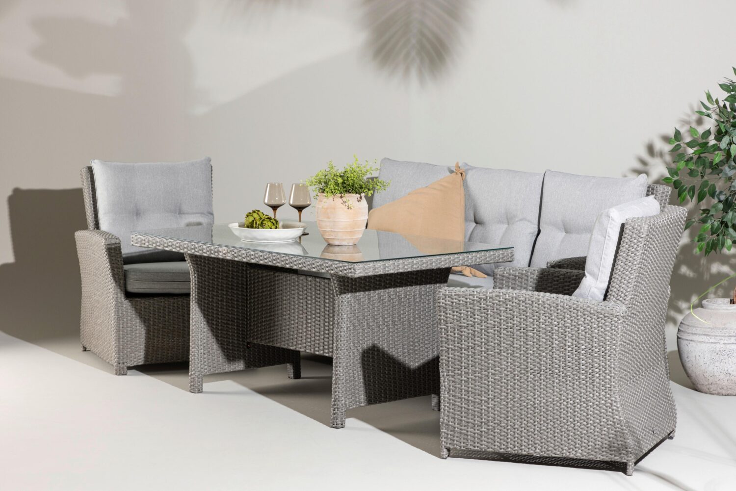 wohnli-moebel-suche-002615015202 Wohnli Möbelsuche - Dining-Loungeset Brentwood Grau