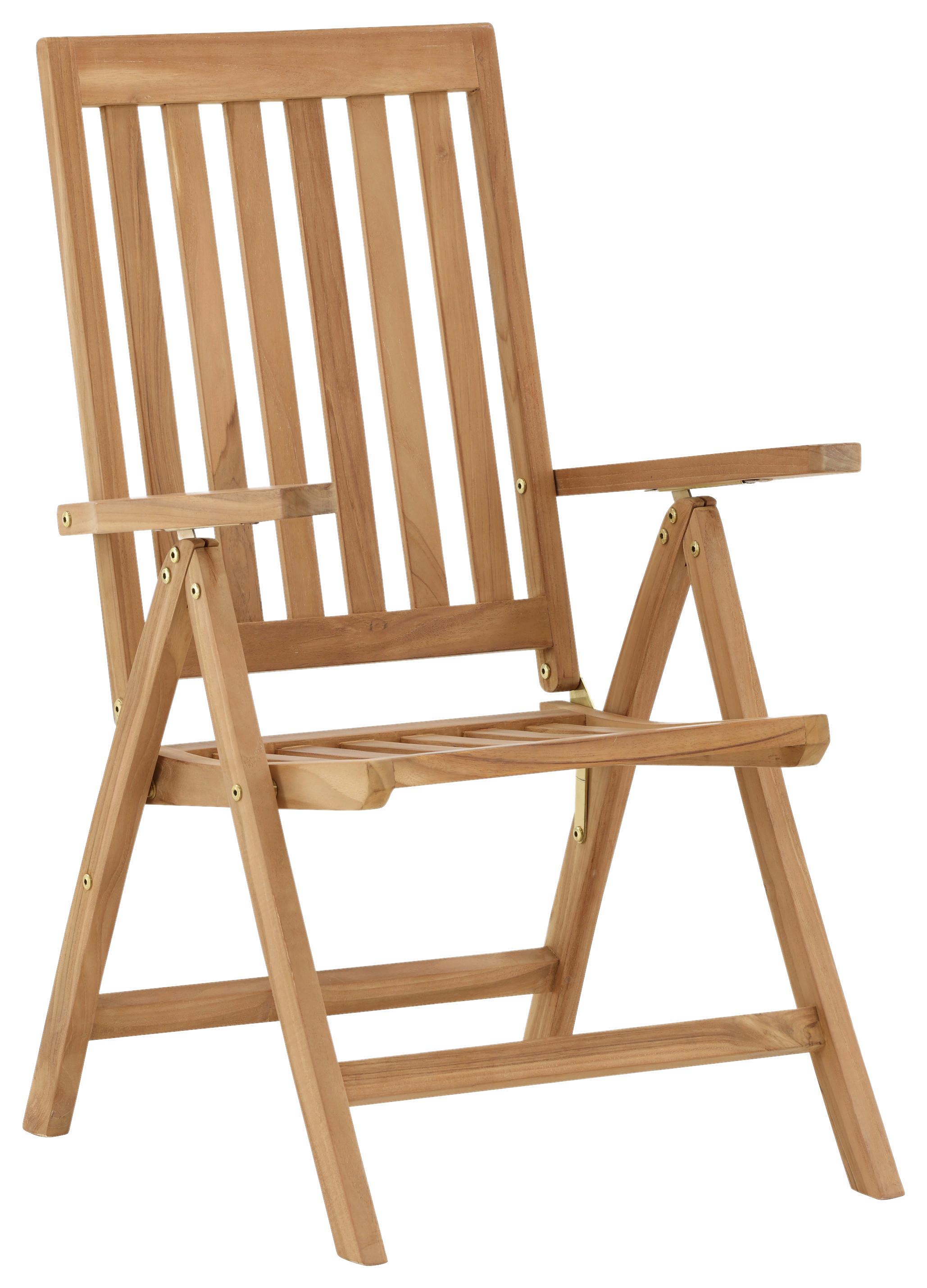 Wohnli Möbelsuche - Klappstuhl Kenya ca. 62x105x73 cm Teakholz
