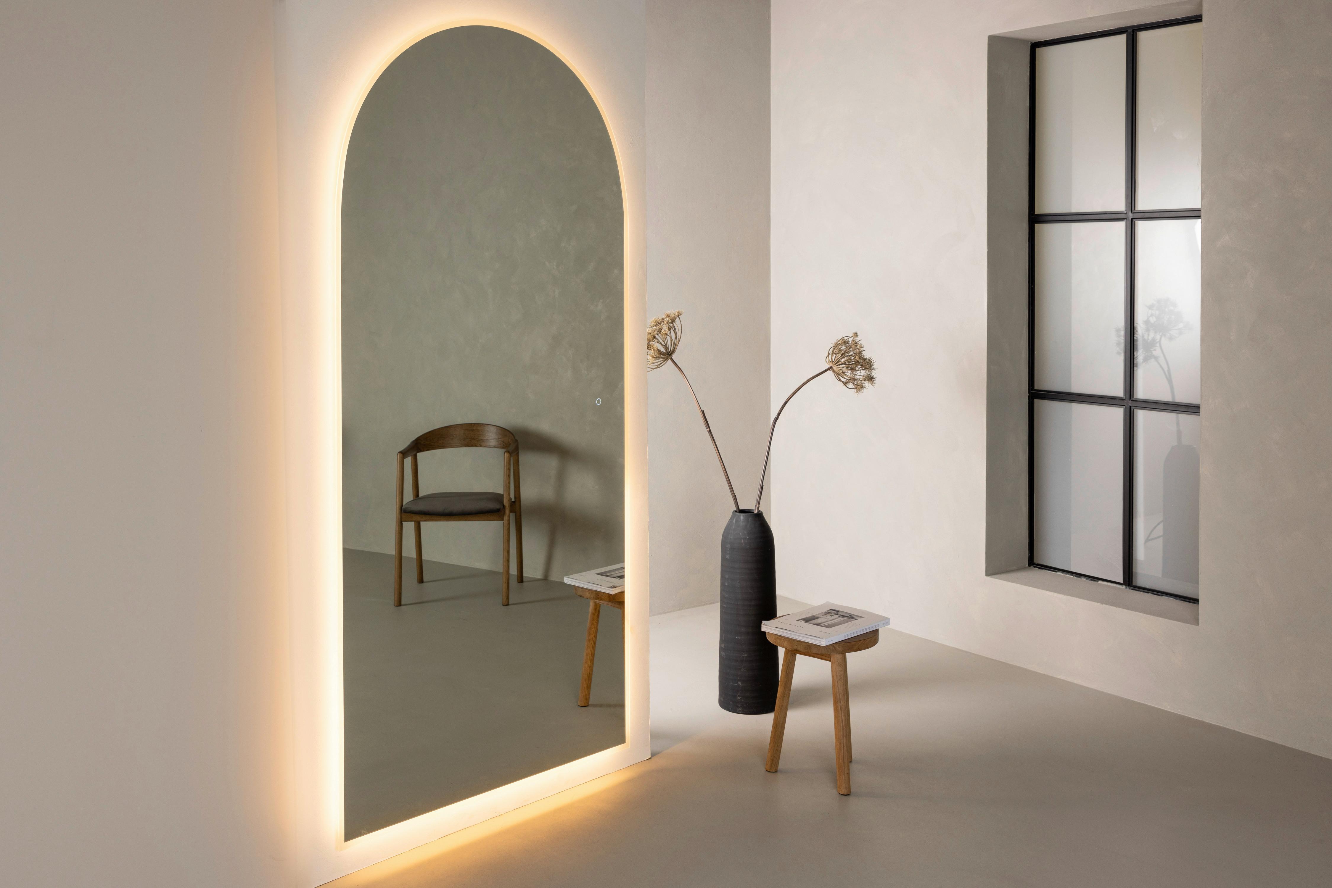 LEUCHTSPIEGEL SKEPPSVIK X JOSEFIN LUSTIG Metall P & B Spiegel Schwarz