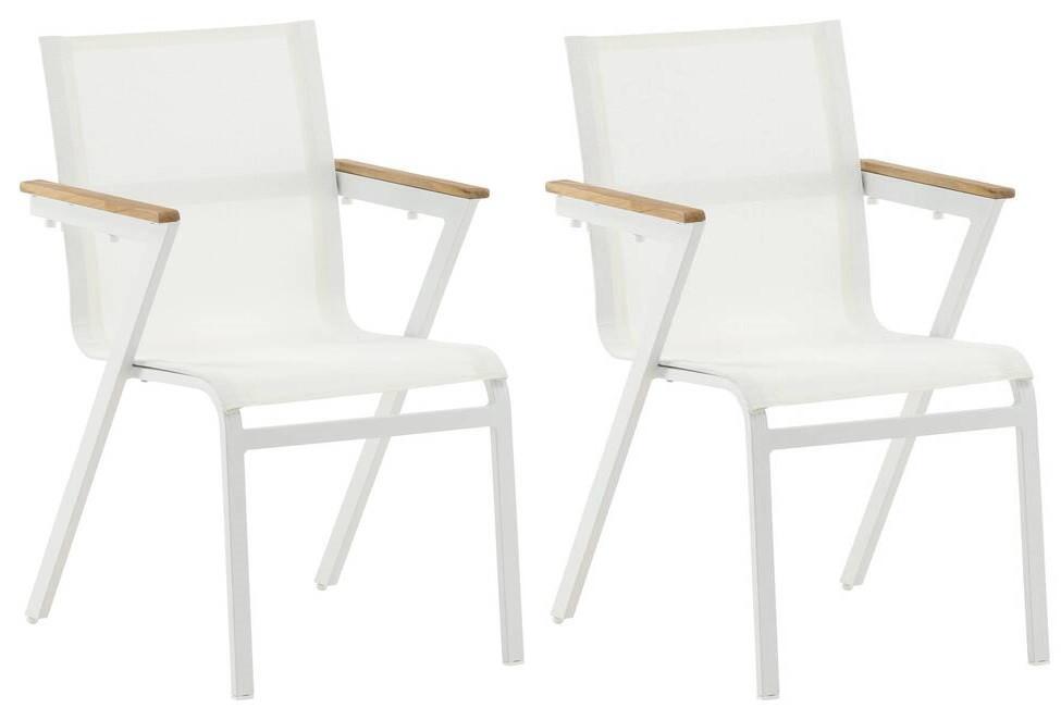 wohnli-moebel-suche-002615028701 Wohnli Möbelsuche - Stapelsessel-Set Mexico 2er Set ca. 57x87 cm Alu Weiß