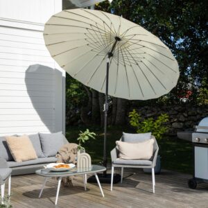 SONNENSCHIRM PALMETTO  Gardenson Garten & Outdoor > Sonnen- & Sichtschutz > Sonnen- & Ampelschirme Weiß