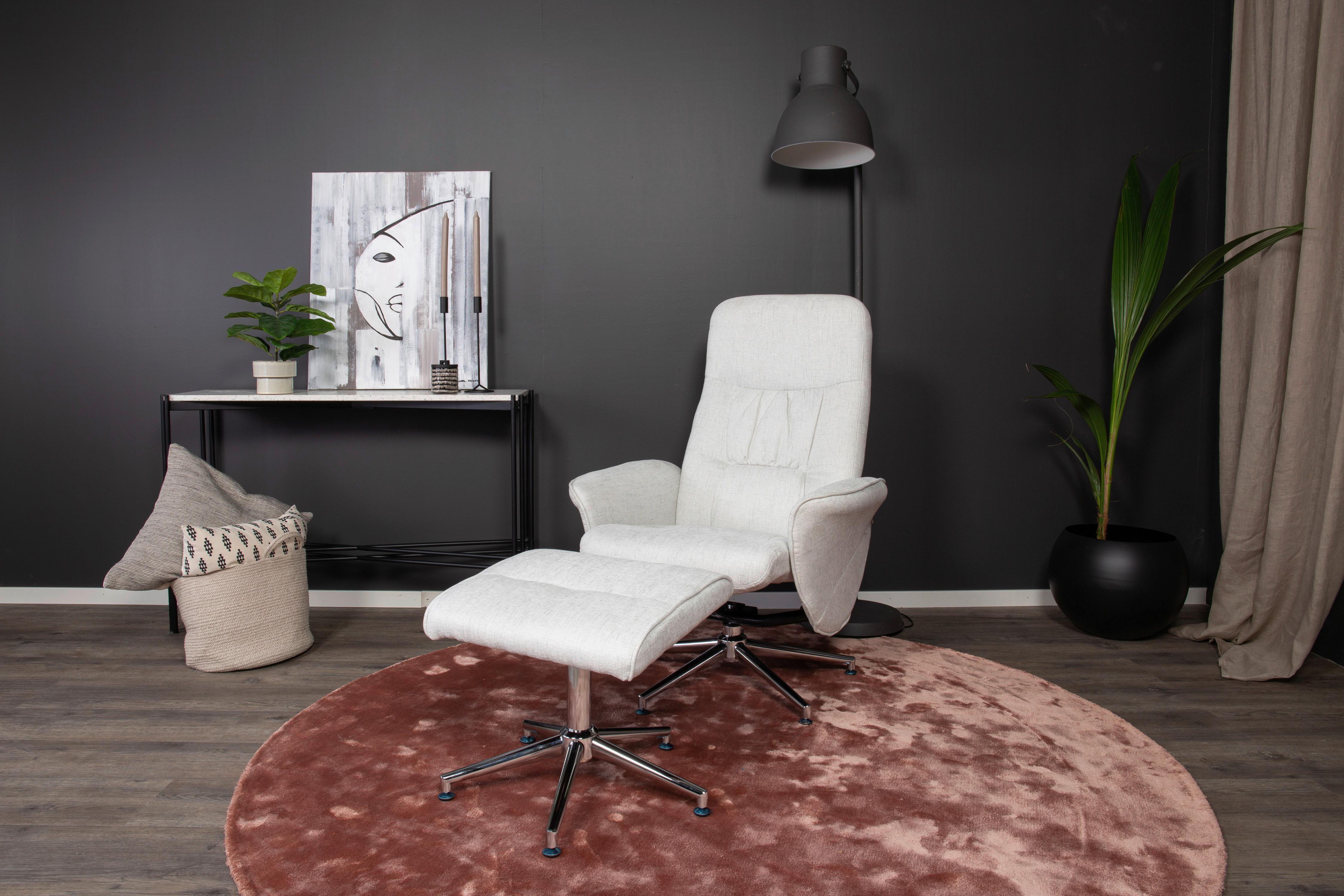 RELAXSESSELSET ROLF Metall, Textil Livetastic Möbel > Sessel > Relaxsessel Grau