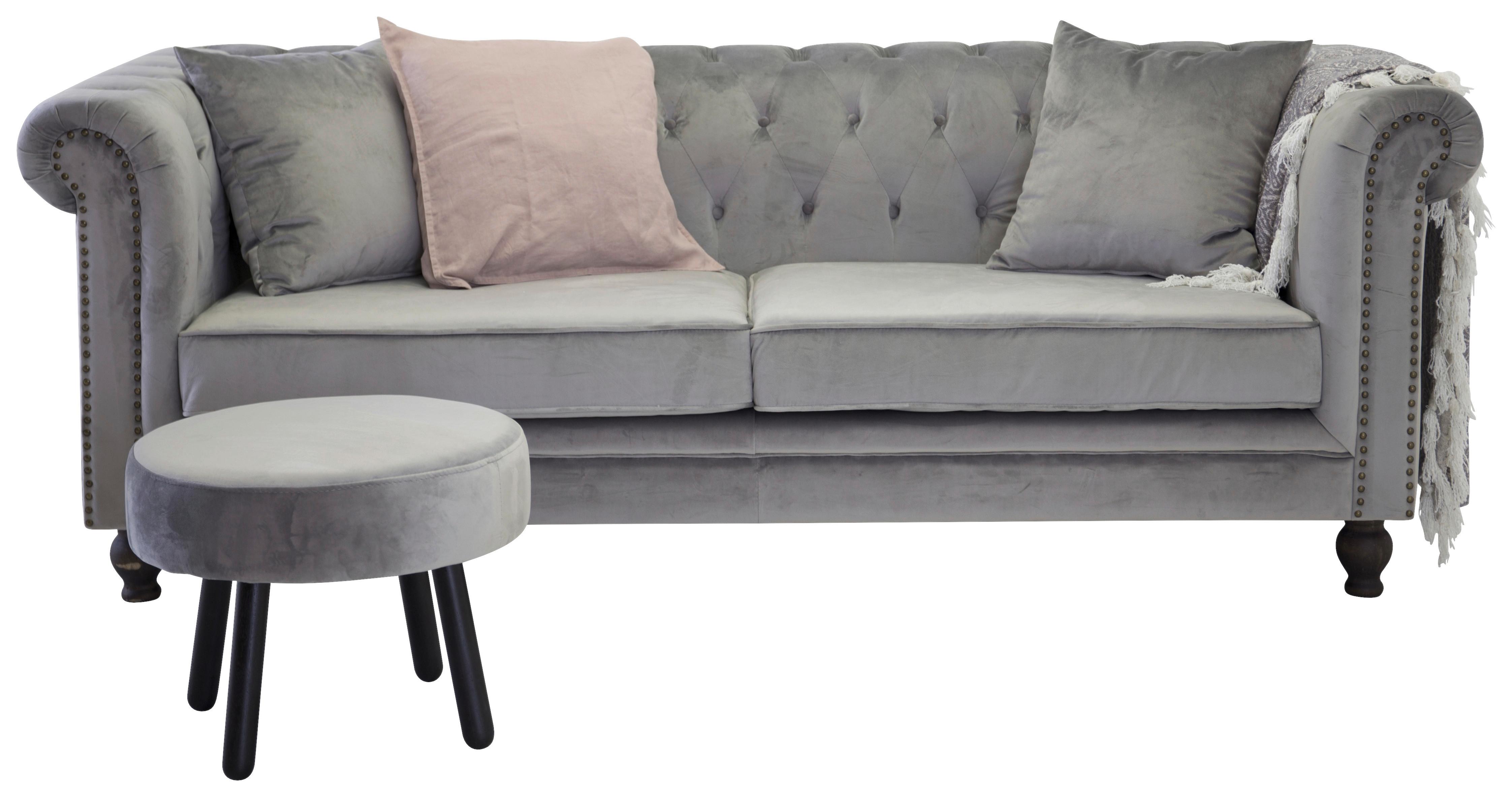 Wohnli Möbelsuche - CHESTERFIELD-SOFA VELVET