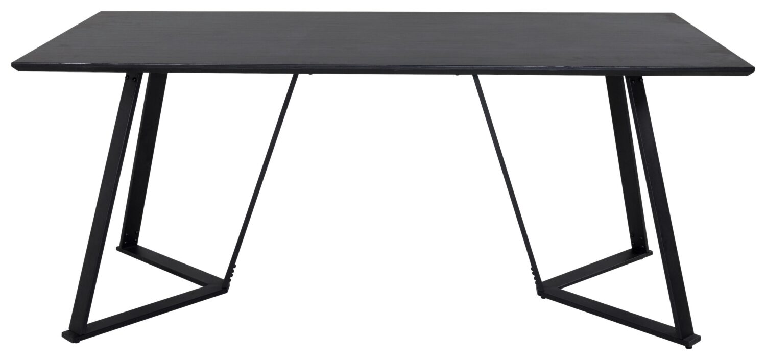 ESSTISCH MARINA Metall, Holzwerkstoff Livetastic Möbel > Tische > Esstische Schwarz