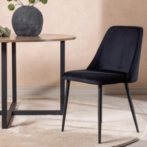 STUHL-SET NIGHT Metall, Textil Livetastic Möbel > Stühle > Stuhl-Sets > Esszimmerstühle Sets Schwarz