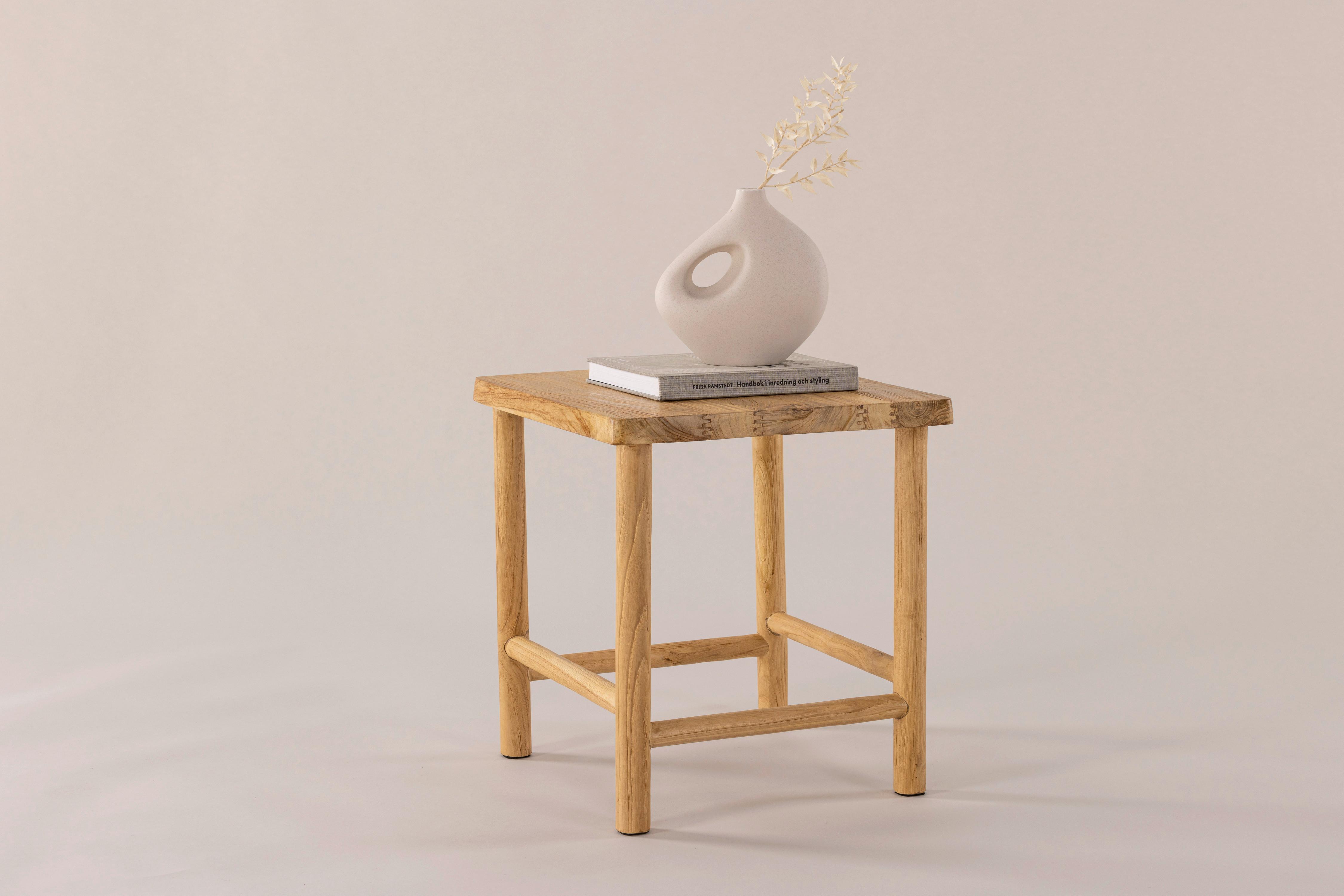 HOCKER NOSTER Holz Livetastic Möbel > Sessel > Hocker Braun