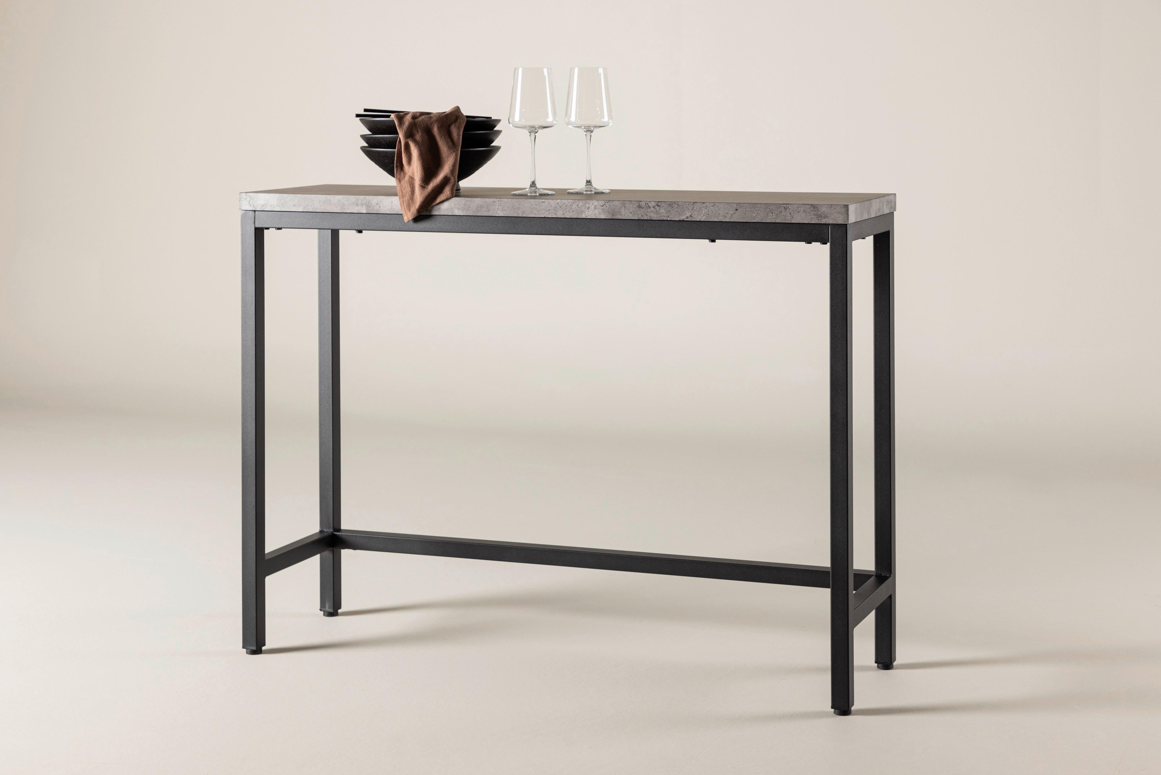 BEISTELLTISCH RISE Metall, Holzwerkstoff Livetastic Möbel > Tische > Beistelltische > Beistelltische Metall Grau