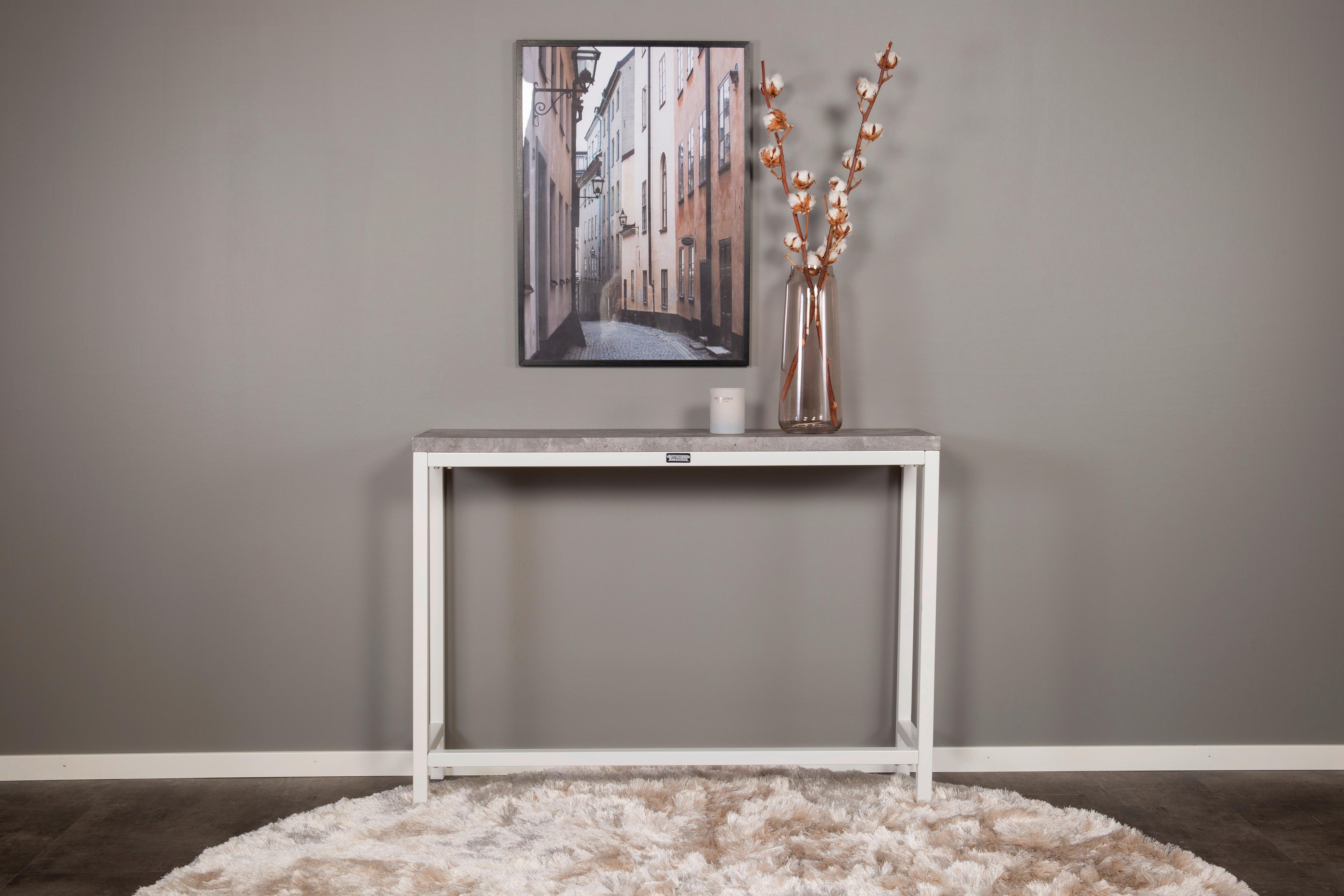 BEISTELLTISCH RISE Holzwerkstoff, Metall Livetastic Möbel > Tische > Beistelltische > Beistelltische Metall Grau