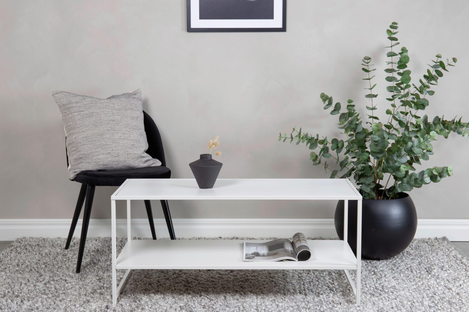 COUCHTISCH STAAL Metall Livetastic Möbel > Tische > Couchtische > Couchtische mit Stauraum Weiß