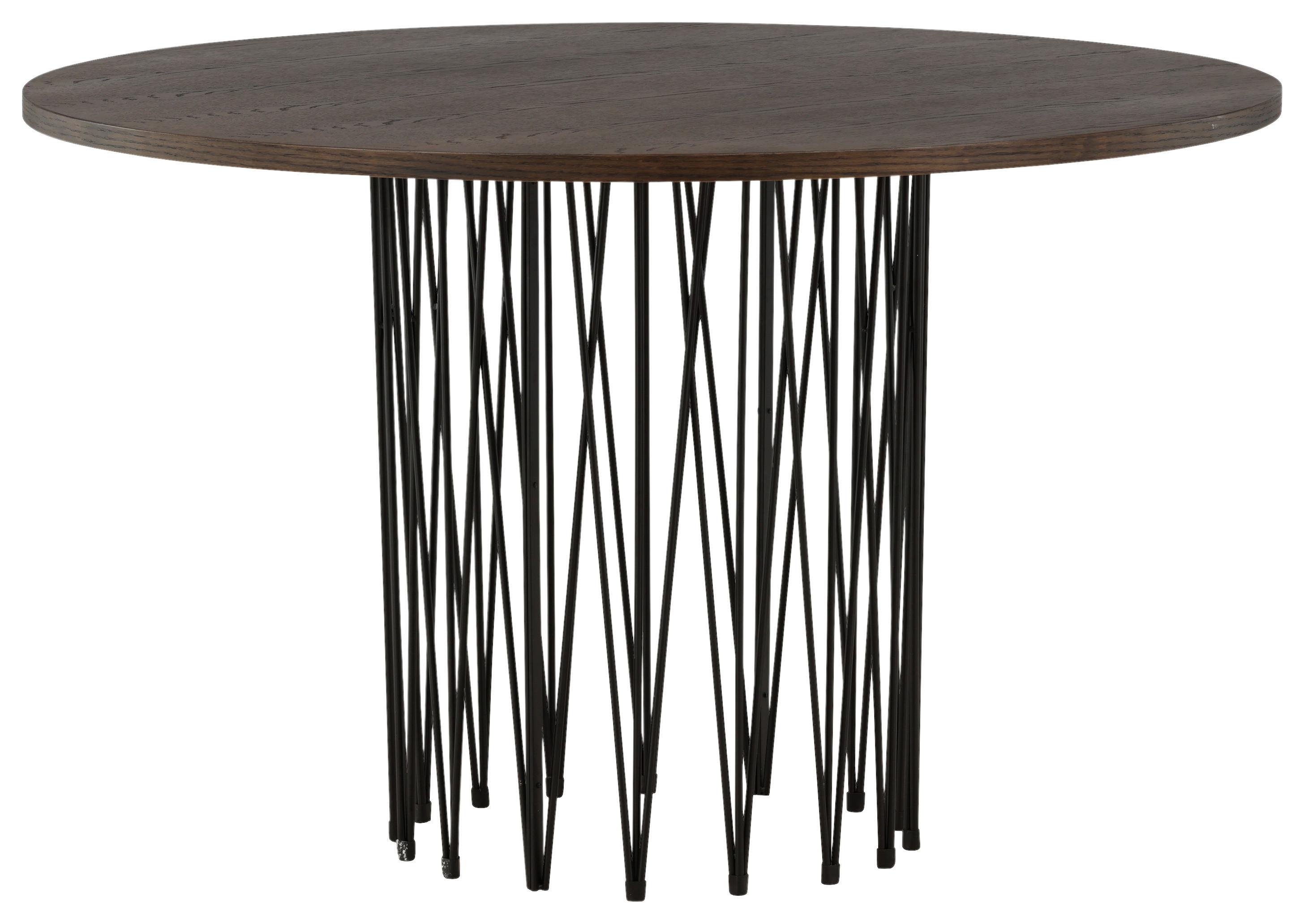 wohnli-moebel-suche-002615049401 Wohnli Möbelsuche - Esstisch Stone Ø ca. 120 cm Dunkelbraun