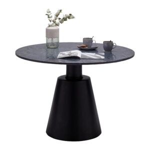 Wohnli Möbelsuche - Esstisch Nero in Schwarz/Grau aus Mangoholz
