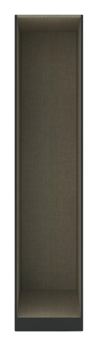 Kleiderschrankkorpus 'UNIT' in Anthrazit Holzwerkstoff Based Möbel > Schränke > Kleiderschränke Anthrazit