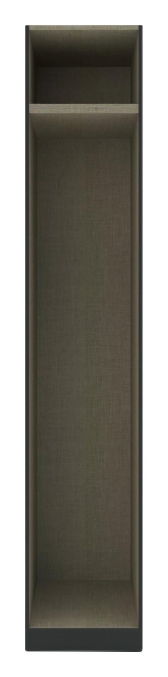 Kleiderschrankkorpus 'UNIT' in Anthrazit Holzwerkstoff Based Möbel > Schränke > Kleiderschränke Anthrazit