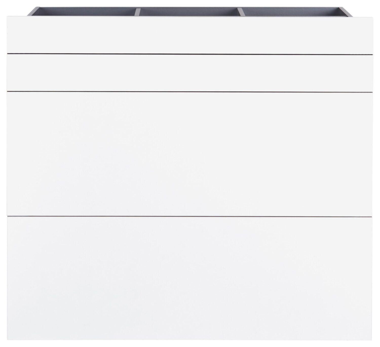 Schubladenset Unit in Weiß Holzwerkstoff Based Möbel > Schränke > Kleiderschränke Weiß