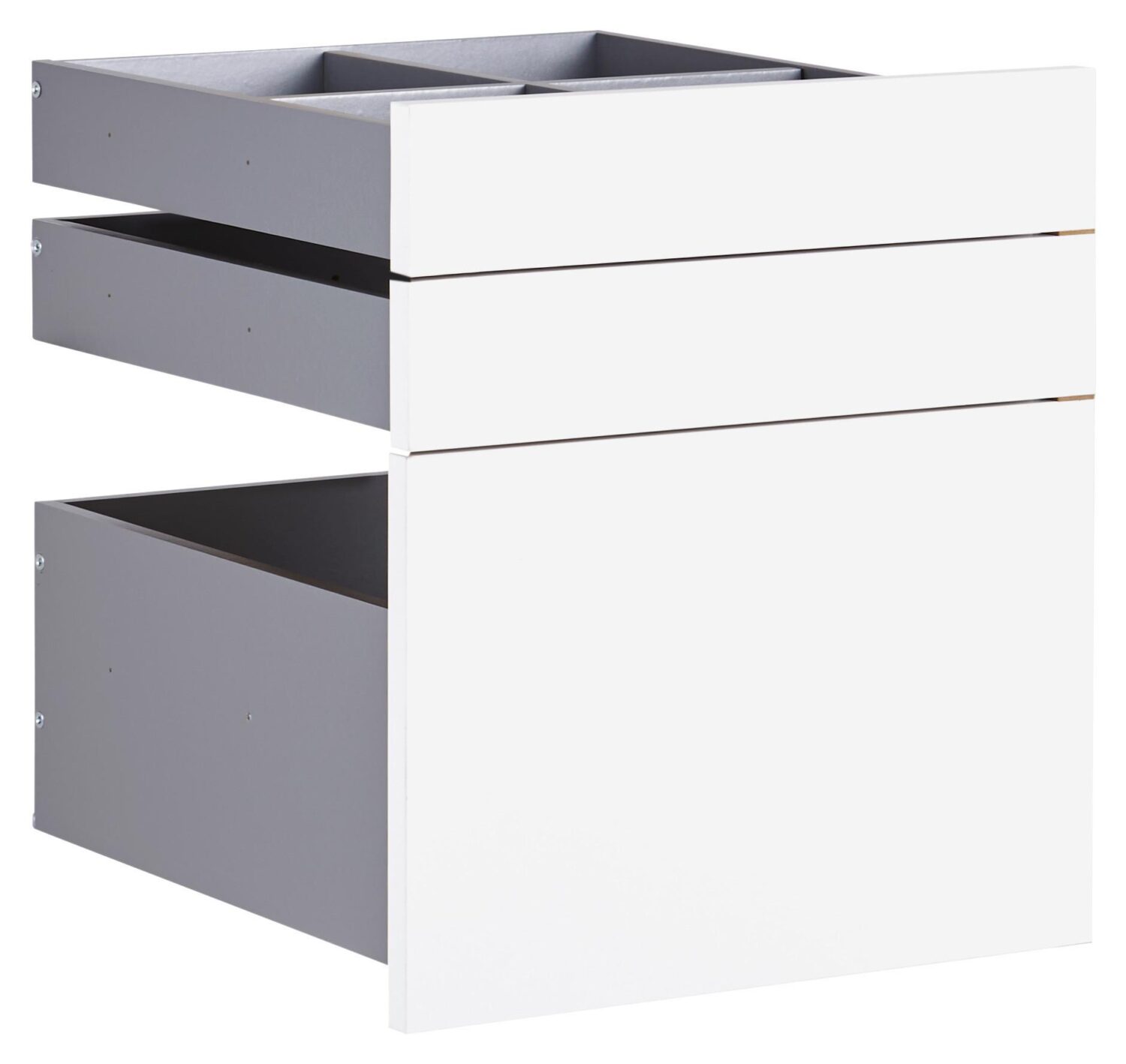 Wohnli Möbelsuche - Schubladenset Unit in Weiß