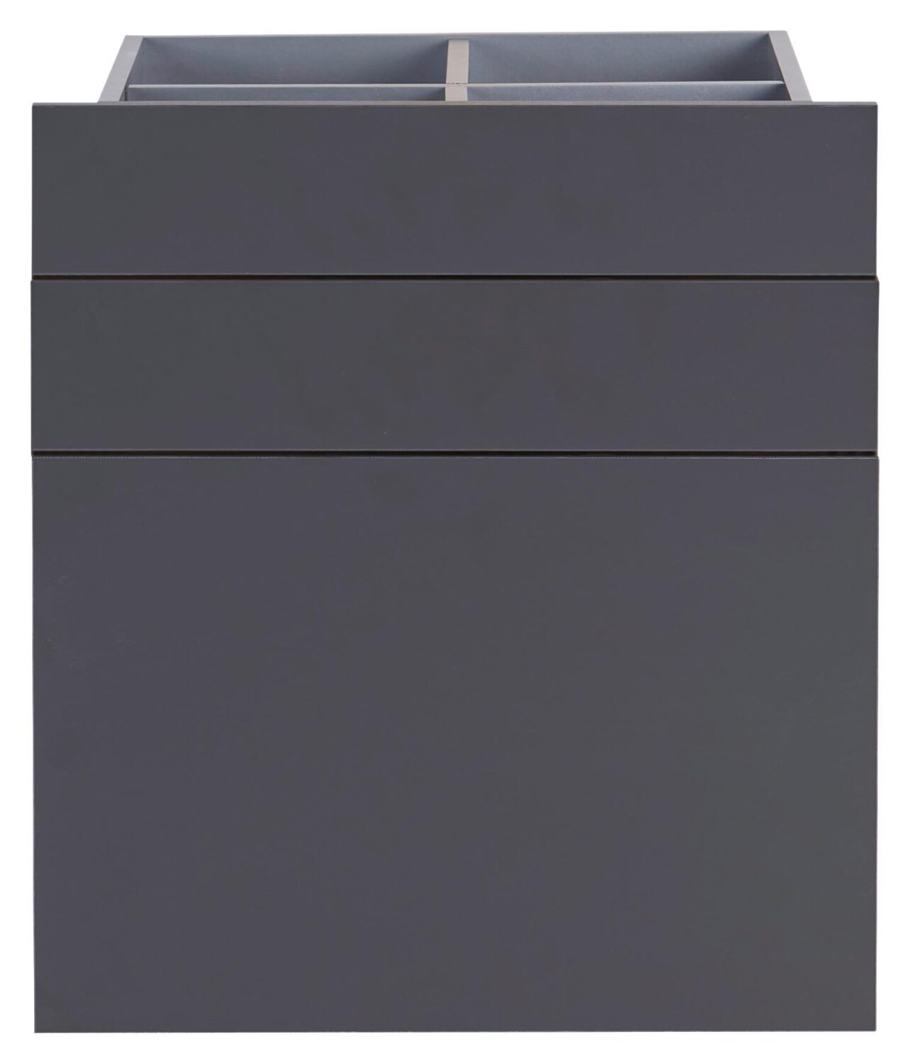 Schubladenset Unit in Anthrazit Holzwerkstoff Based Möbel > Schränke > Kleiderschränke Anthrazit