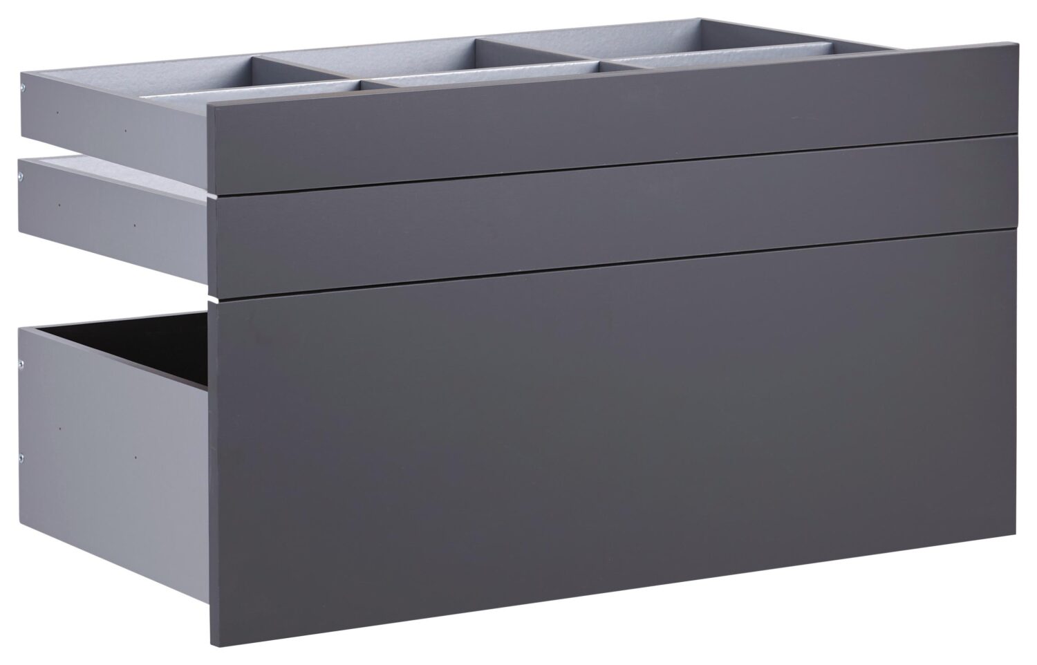 Wohnli Möbelsuche - Schubladenset Unit in Anthrazit