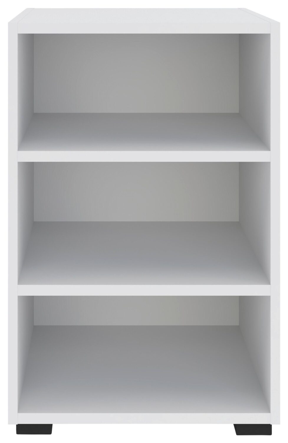 Regal Unit in Weiß Holzwerkstoff Based Wohnzimmermöbel Weiß