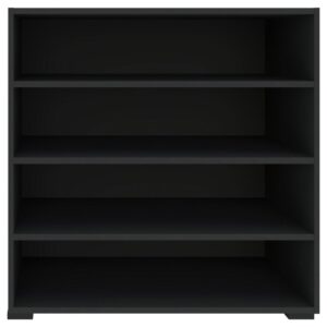 Regal Unit in Anthrazit Holzwerkstoff Based Wohnzimmermöbel Anthrazit