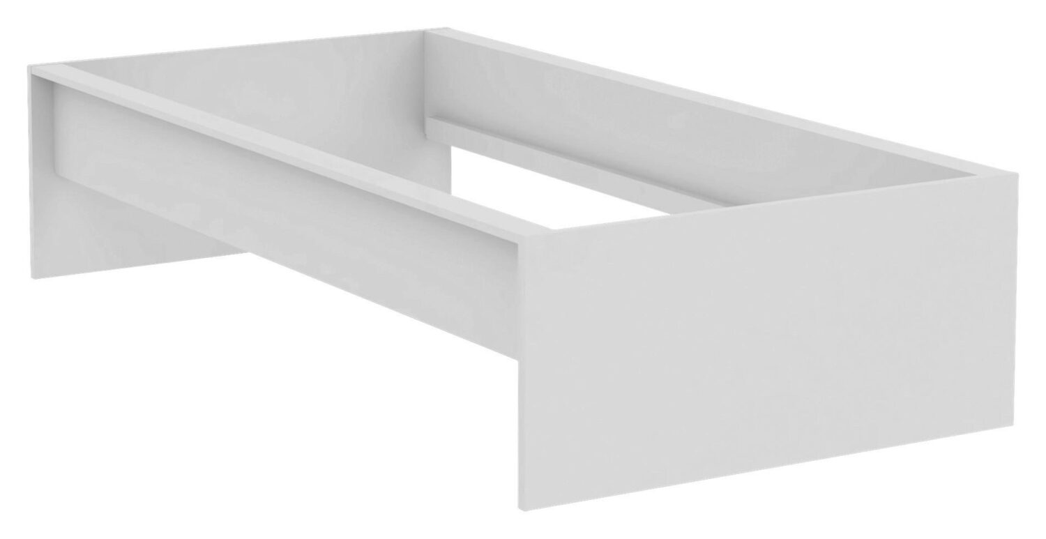 Wohnli Möbelsuche - Bettrahmen Unit 90 in Weiß