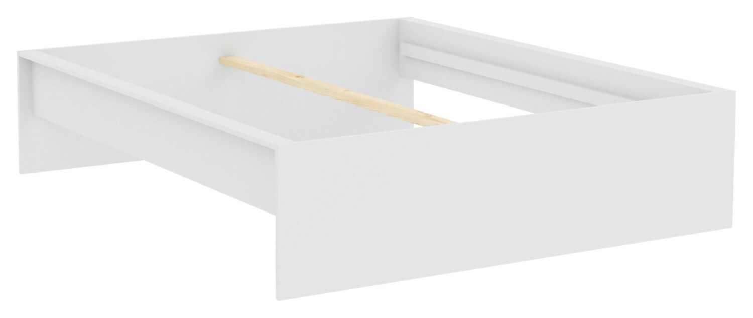 Wohnli Möbelsuche - Bettrahmen Unit 160 in Weiß