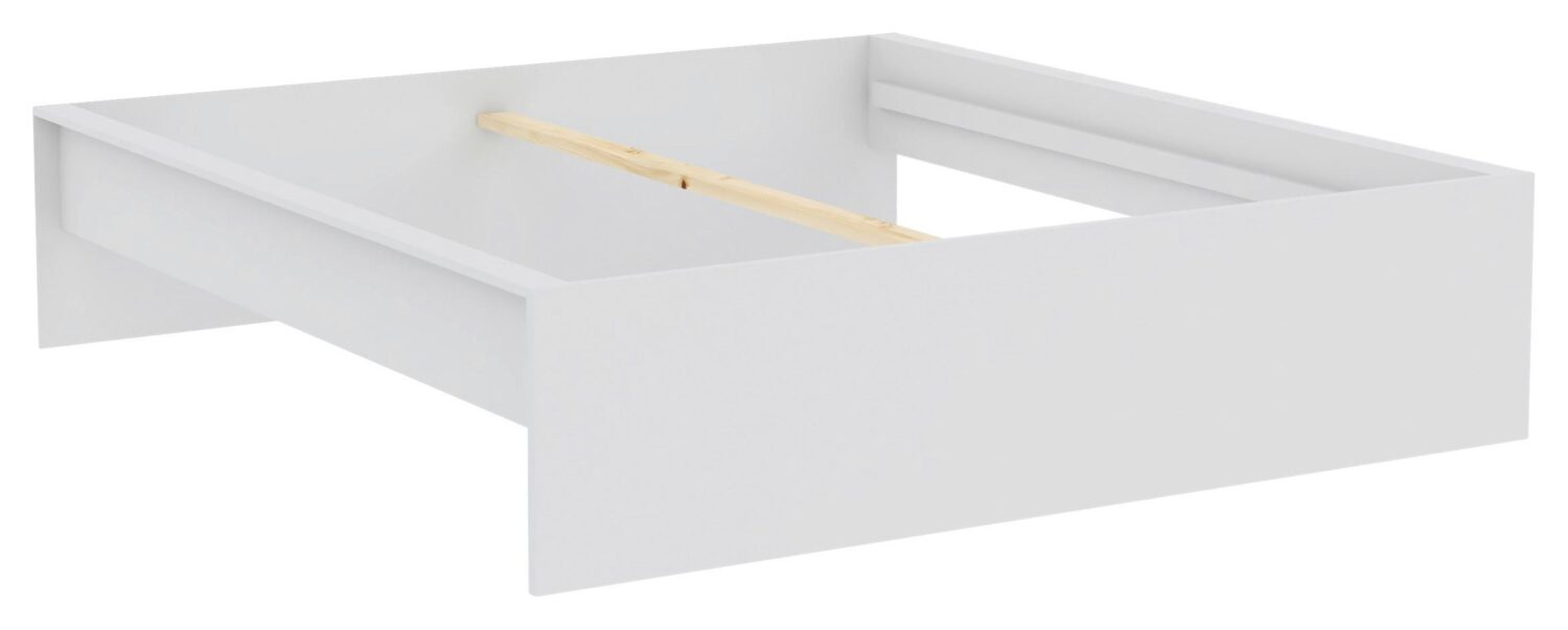 Wohnli Möbelsuche - Bettrahmen Unit 180 in Weiß