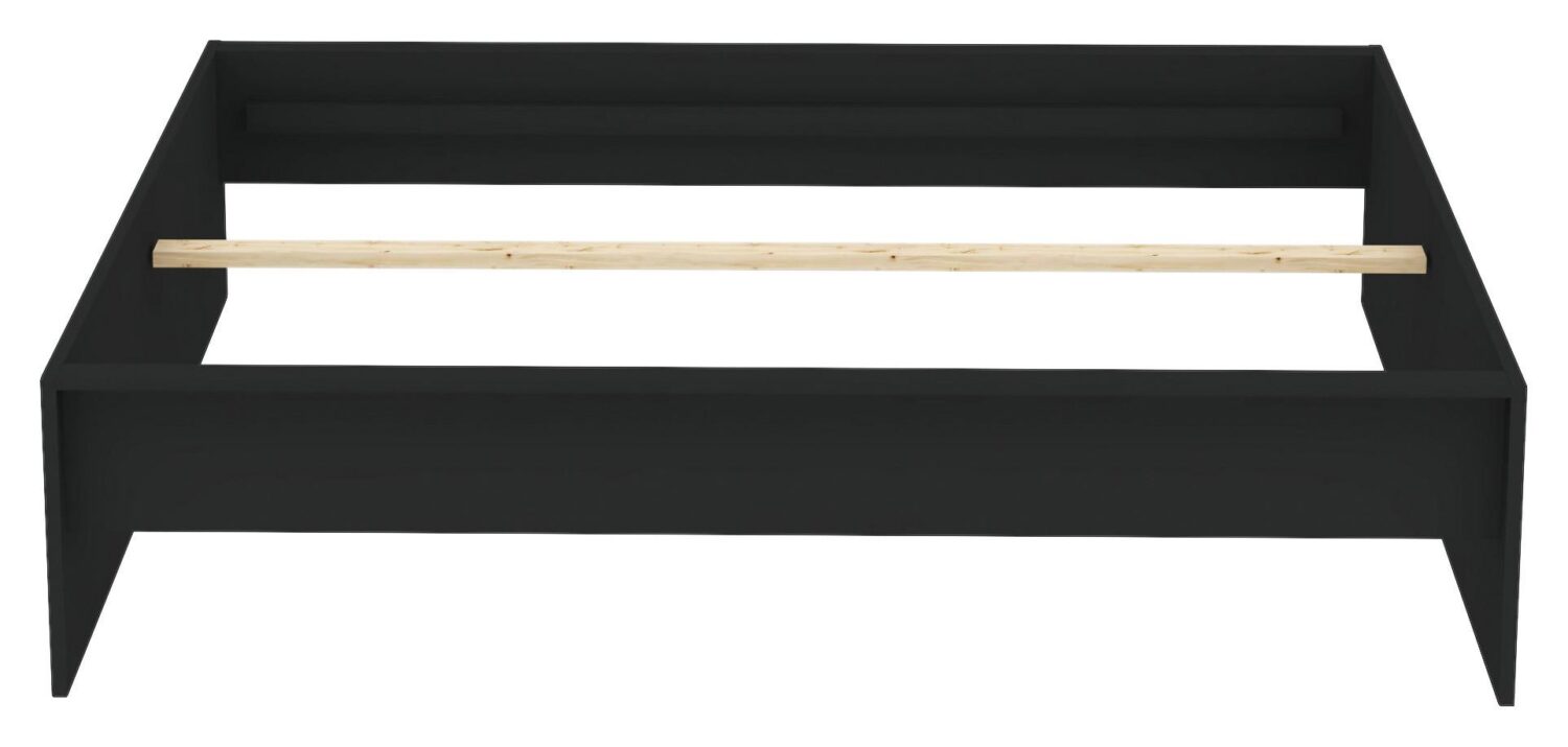 Bettrahmen Unit 180 in Anthrazit Holzwerkstoff Based Möbel > Betten Anthrazit