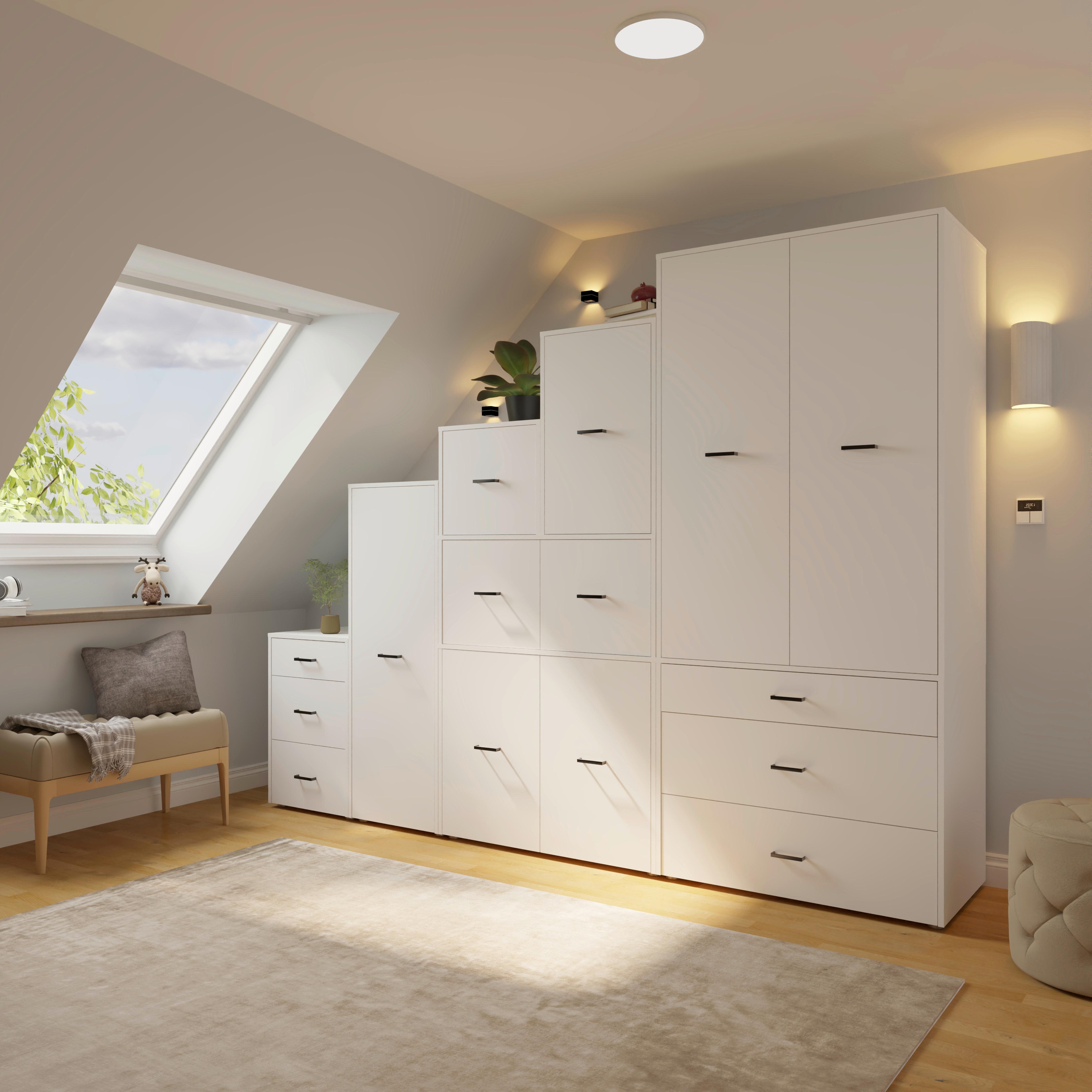 Wohnli Möbelsuche - Kleiderschrank Kivo Weiß