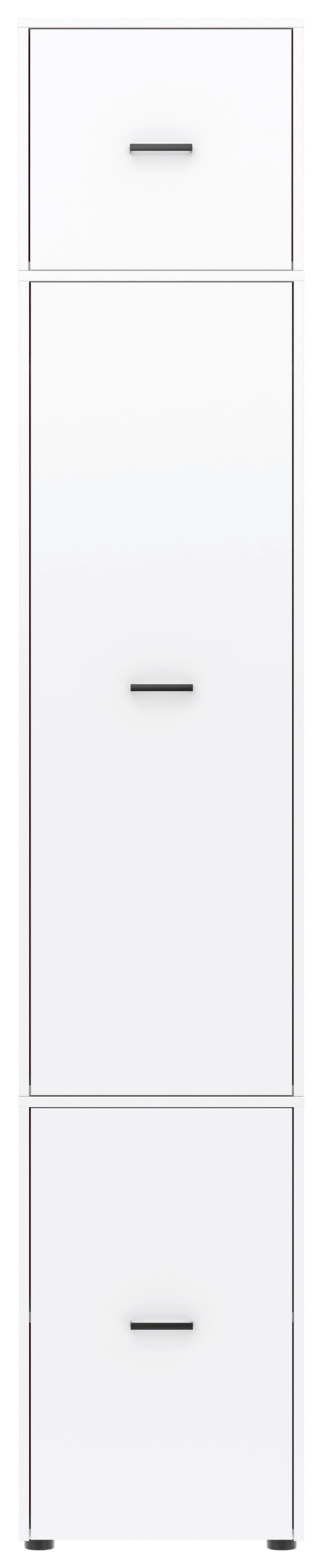 Kleiderschrank Kivo Weiß Holzwerkstoff Based Möbel > Schränke > Kleiderschränke Weiß