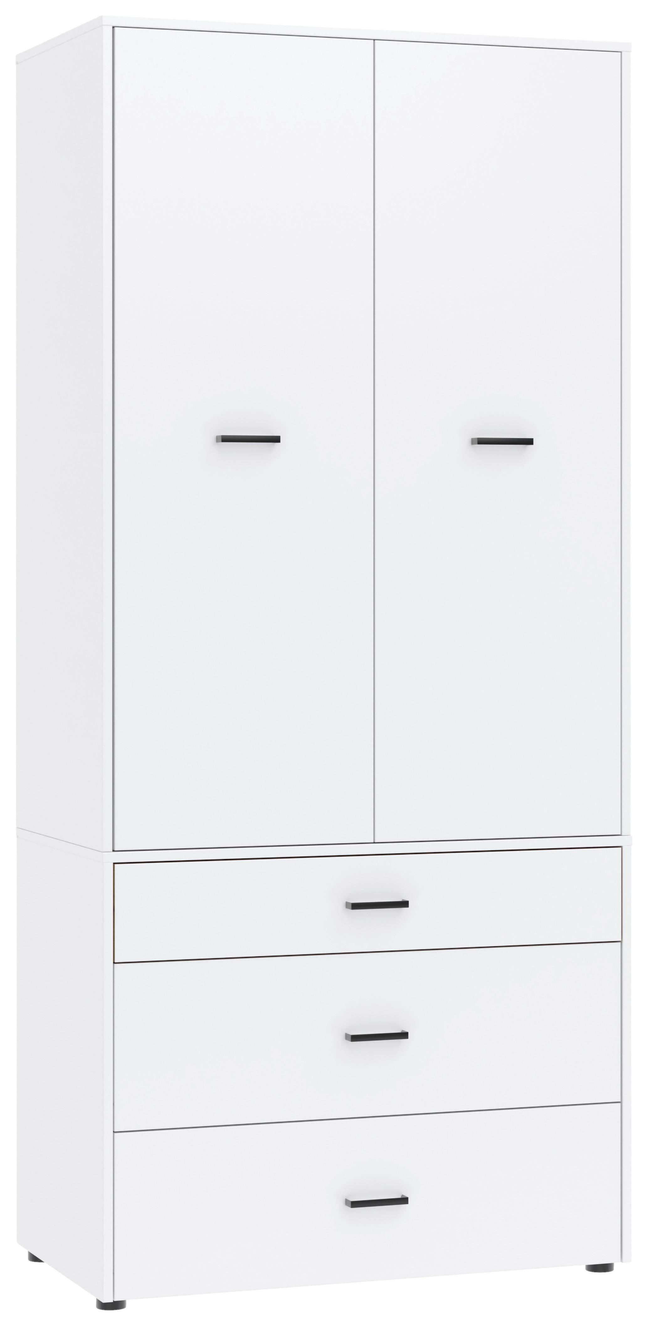 Wohnli Möbelsuche - Kleiderschrank Kivo Weiß