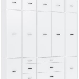 Wohnli Möbelsuche - Kleiderschrank Kivo Weiß