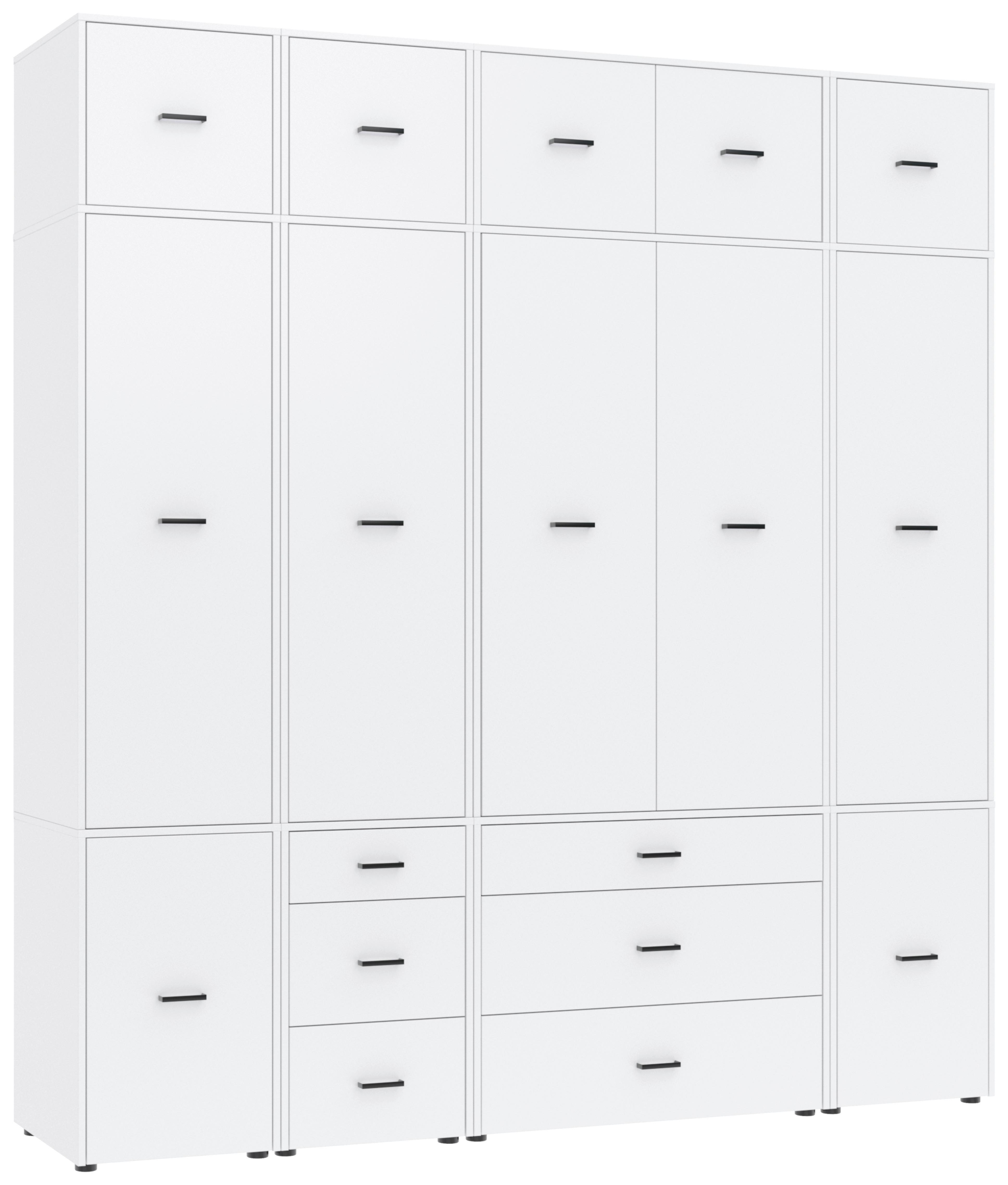 Wohnli Möbelsuche - Kleiderschrank Kivo Weiß