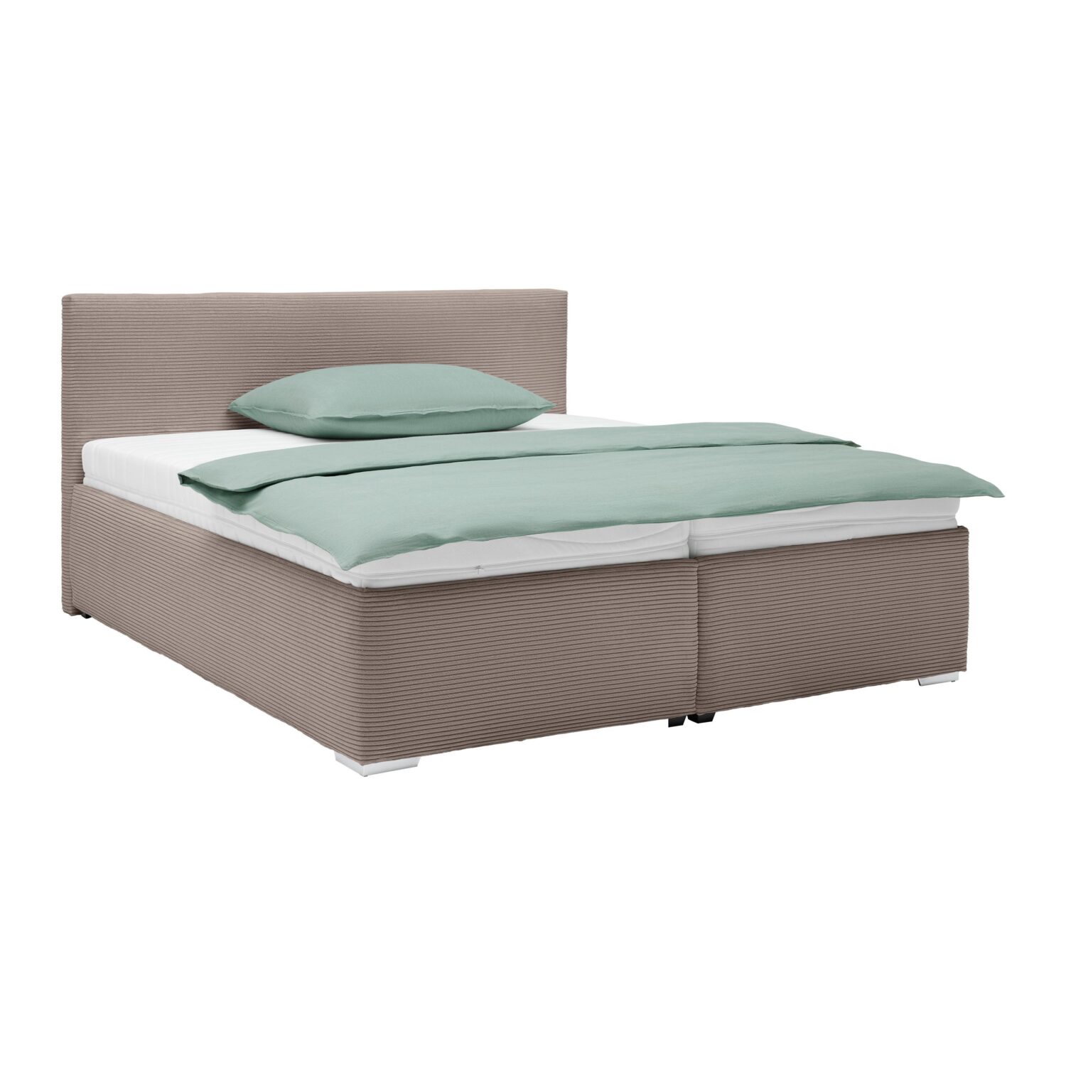 Wohnli Möbelsuche - Polsterbett Lesia Braun ca. 200x200cm