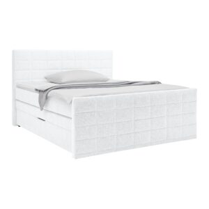 Wohnli Möbelsuche - Boxspringbett Damon Weiß ca. 160x200cm