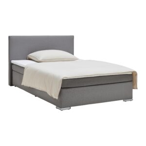 Wohnli Möbelsuche - Boxspringbett Mira 2 Grau ca. 120x200cm
