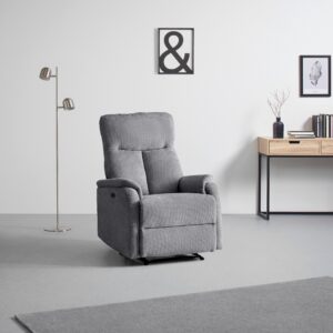 Relaxsessel Johnsy Anthrazit Metall, Textil Mömax Möbel > Sessel > Relaxsessel Anthrazit