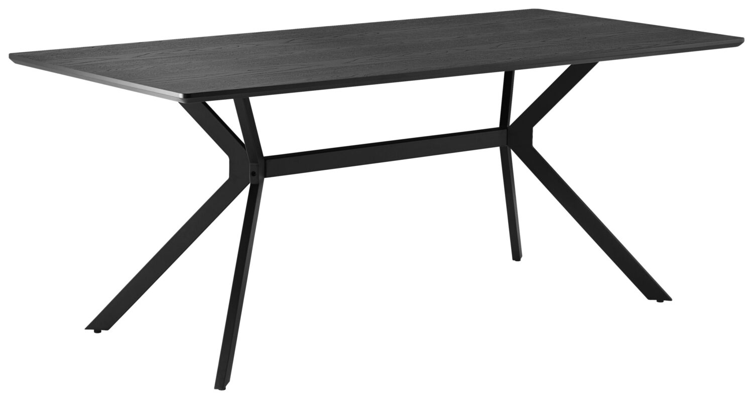 Wohnli Möbelsuche - Esstisch Aragon Schwarz ca. 180x90x75cm