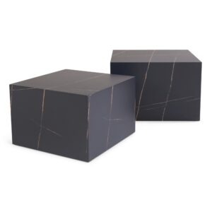 Couchtisch Herringone Schwarz Holzwerkstoff Mömax Wohnzimmermöbel Schwarz