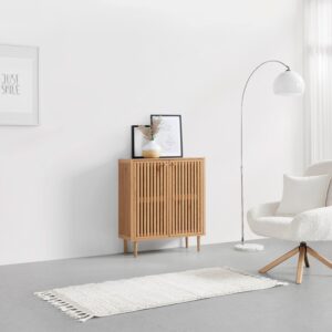 wohnli-moebel-suche-002687036001-1 Kommode Barcelona Naturfarben Papier, Holzwerkstoff Mömax Möbel > Kommoden & Schubladenschränke > Kommoden Braun
