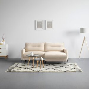 Ecksofa Domingo Beige Textil Based Möbel > Sofas & Couches > Wohnlandschaften > Ecksofas > XXL Ecksofas Beige