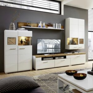 Wohnwand Fun Plus 80 Weiß Metall Mömax Möbel > TV-Möbel Weiß