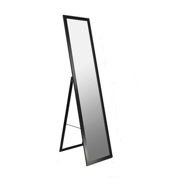 wohnli-moebel-suche-002757017401-1 Standspiegel in Schwarz Glas, Holzwerkstoff Mömax Spiegel > Standspiegel Schwarz