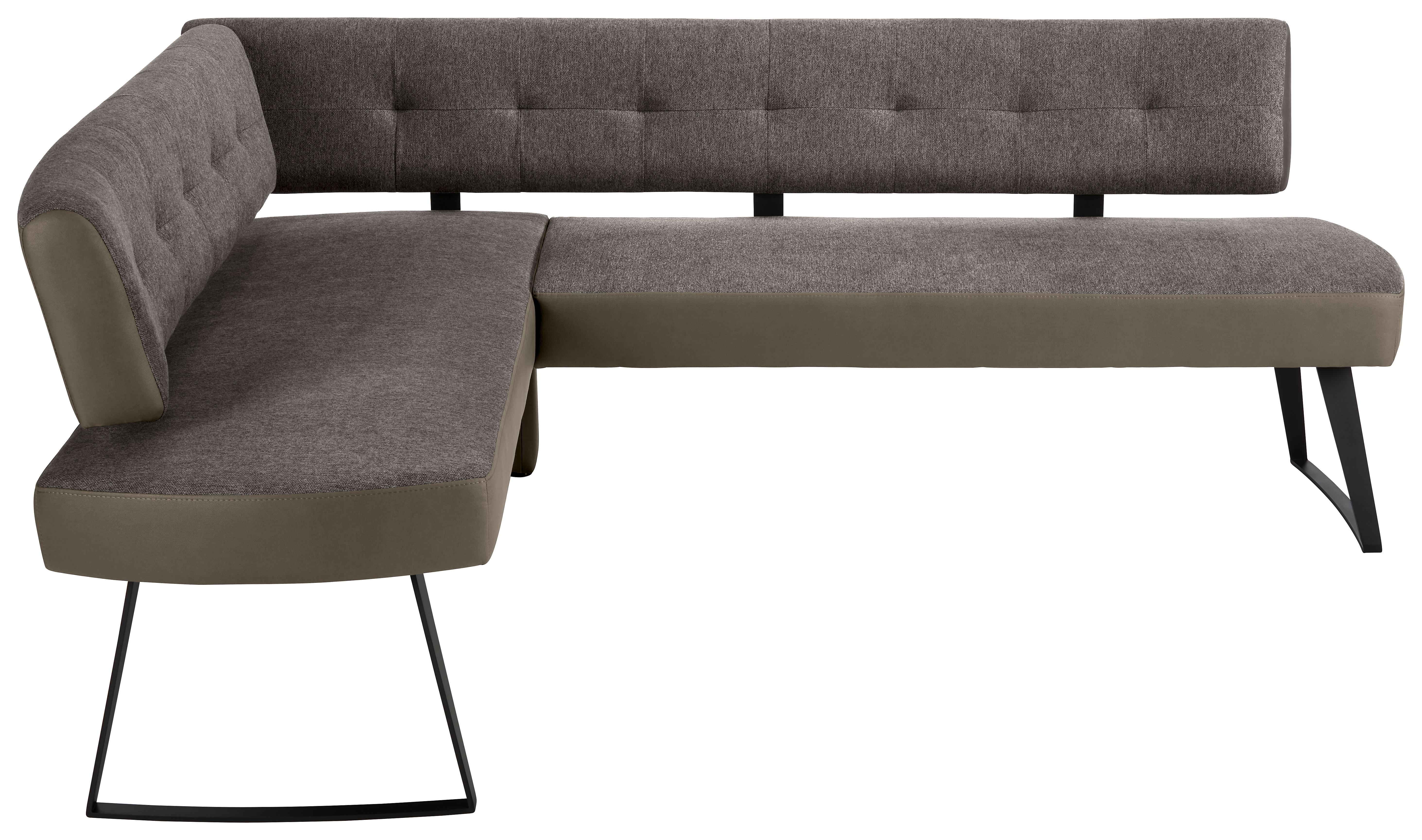 Wohnli Möbelsuche - Eckbank Storm Rechts in Braun ca. 170x220cm