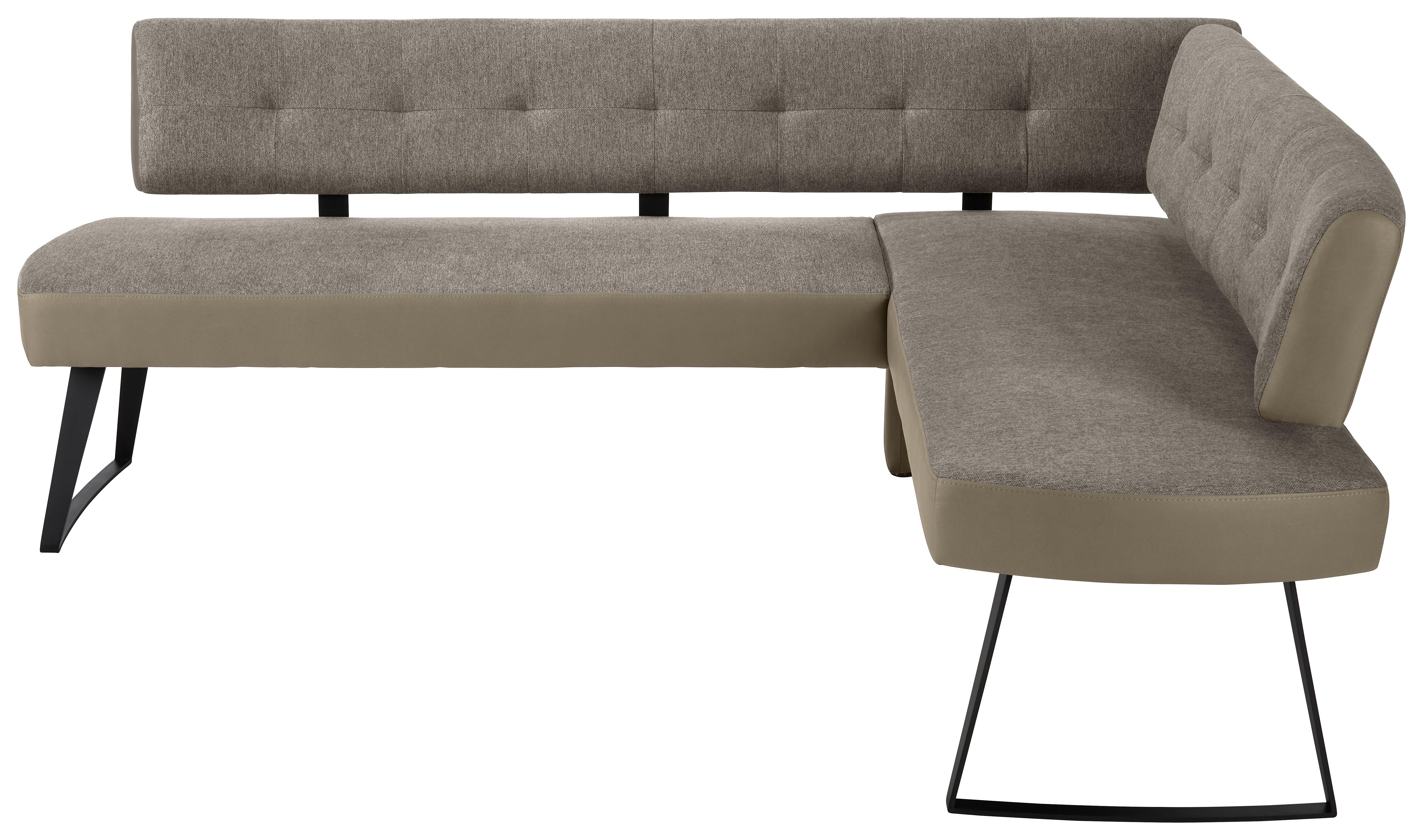 Wohnli Möbelsuche - Eckbank Storm Links in Taupe ca. 220x170cm