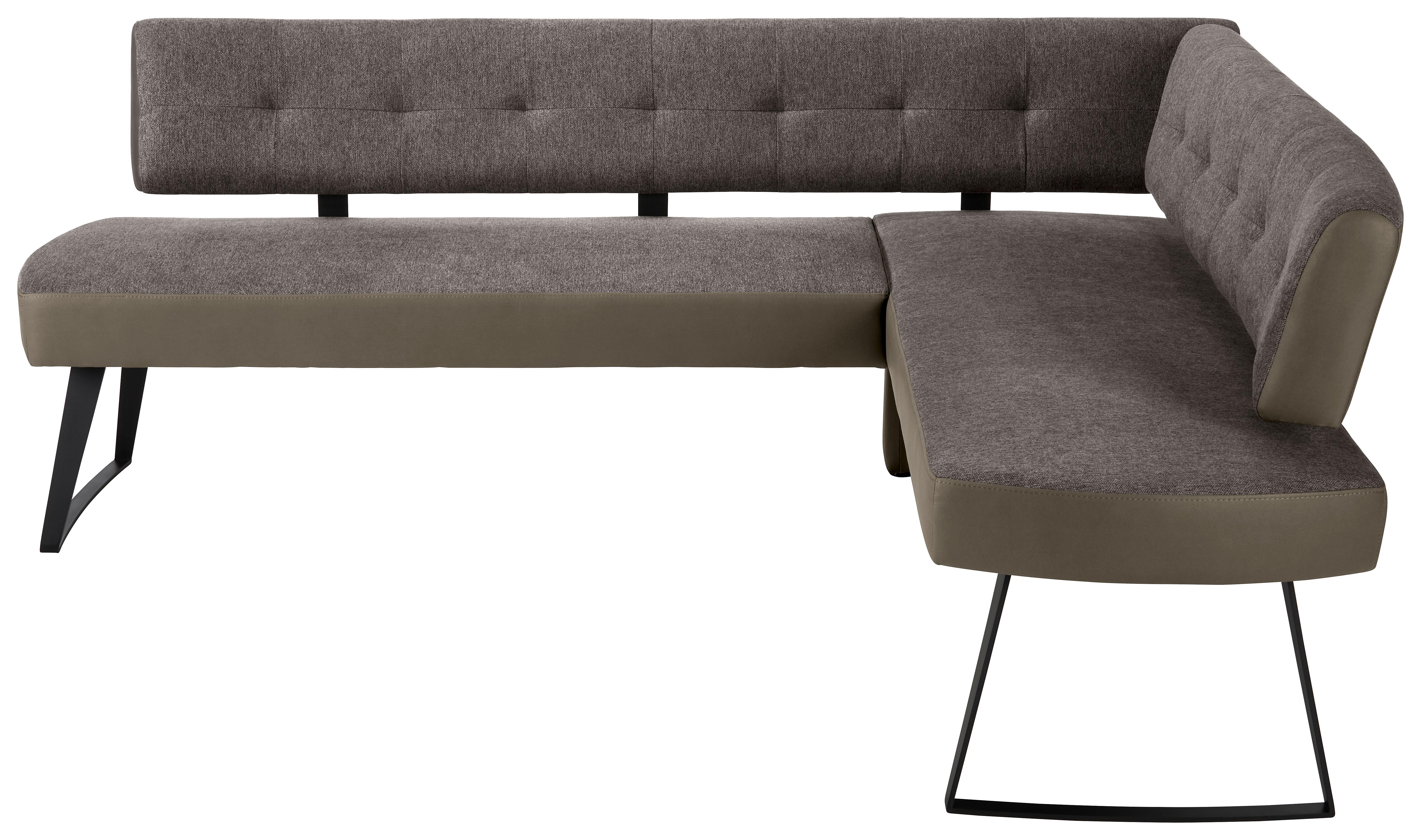 Wohnli Möbelsuche - Eckbank Storm Links in Braun ca. 220x170cm