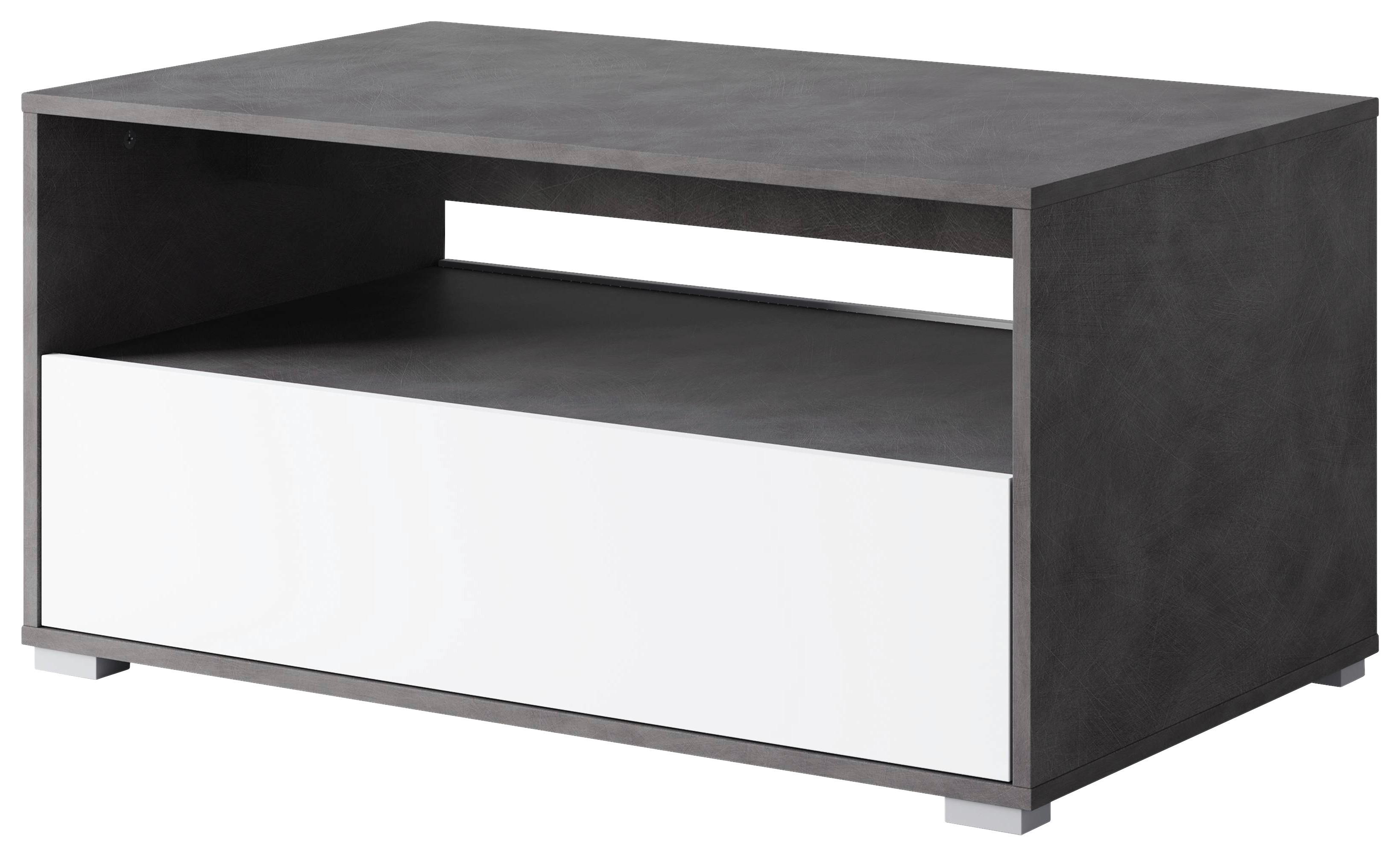 wohnli-moebel-suche-002778003401 Wohnli Möbelsuche - Couchtisch Narobi-II ca. 90x45x55 cm Anthr./Weiß