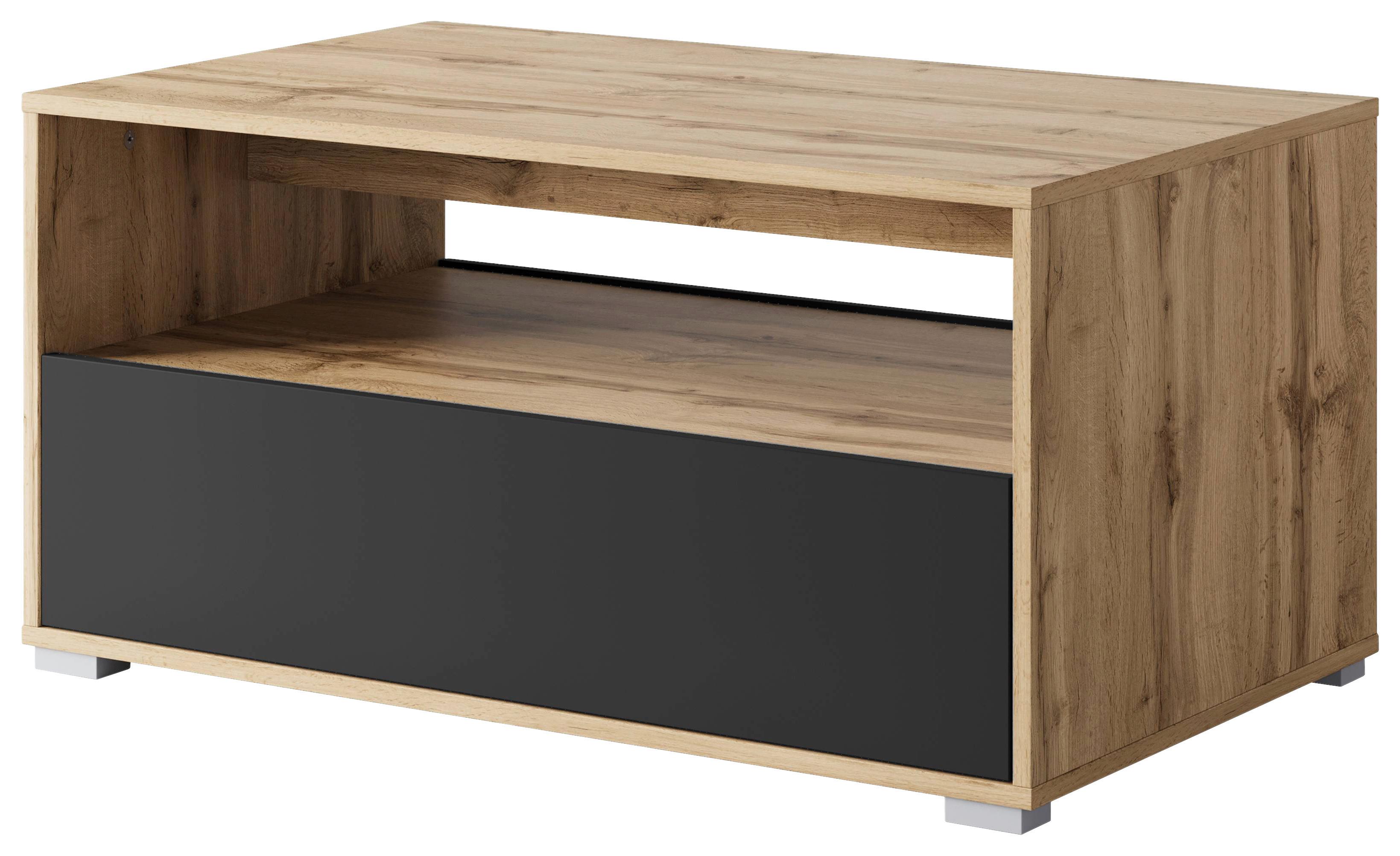 wohnli-moebel-suche-002778003403 Wohnli Möbelsuche - Couchtisch Narobi-II ca. 90x45x55 cm Eiche/Schwarz
