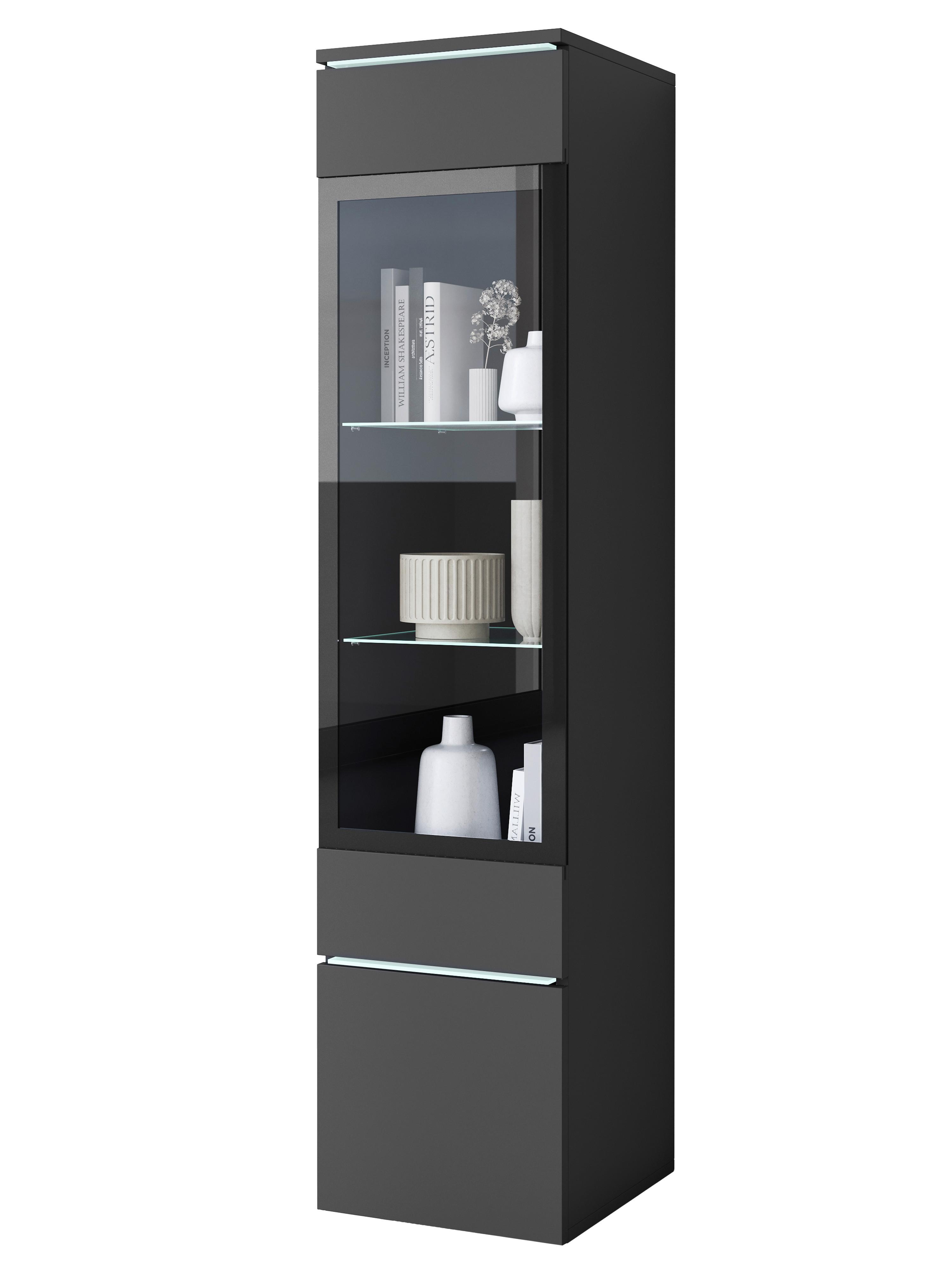 Wohnli Möbelsuche - Vitrine Vera Schwarz